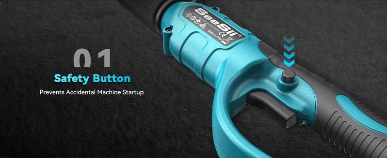 Seesii 4-in-1 Pole Saw & Pruning Shears Combo Kit, 6 Inch Mini Chainsaw for Tree Trimming, Battery Powered Chain Saw with Extension Pole, Tree Trimmer Limb Branch Cutter Pruner CP600 #TikTokShopBlackFriday