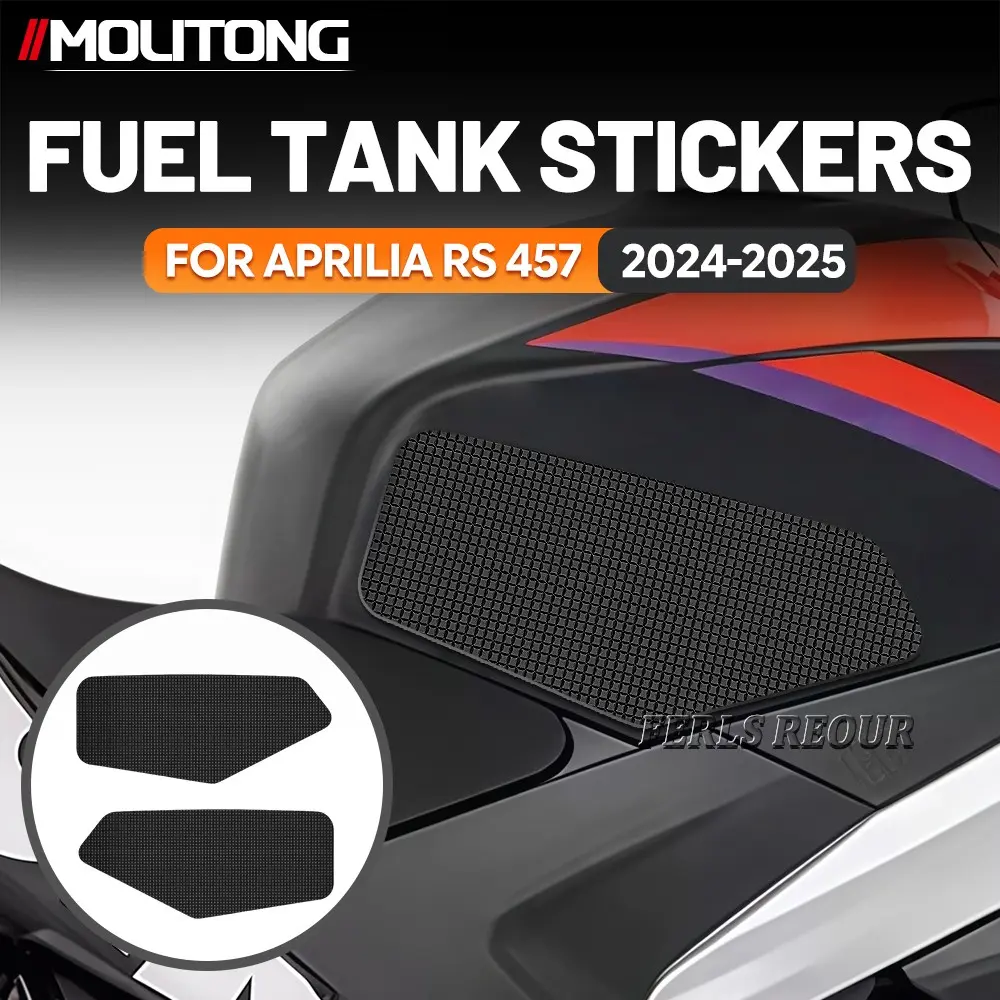 Aprilia Rs457 Fuel Tank Sticker, Durable Motorcycle Oil Tank Decal, Perfect Fit for Aprilia Rs457, Enhances Bike Aesthetics