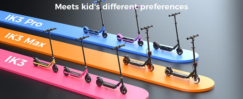 【Valentine's Day】Electric scooter for Kids Ages 8-12, 5/8/12Mph 3 Adjustable Speeds, 200W Motor, 3 Light Modes, Wide Desk, Double Brake Safe & Comfy Ride, 21.6V4.5Ahh