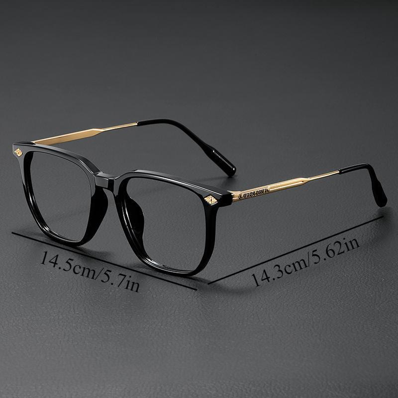 Ultra-Light TR90 Anti-Blue Light Glasses - Trendy Square Eye Strain Relief Party Outdoor Eyewear SpringStatements