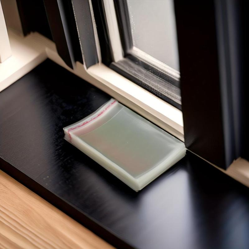 Transparent Cellophane Plastic Bag, 300pcs 3 Sizes Wrapping Bag, Resealable Bag for Photos Jewelry Sock Gift Resealable Packaging