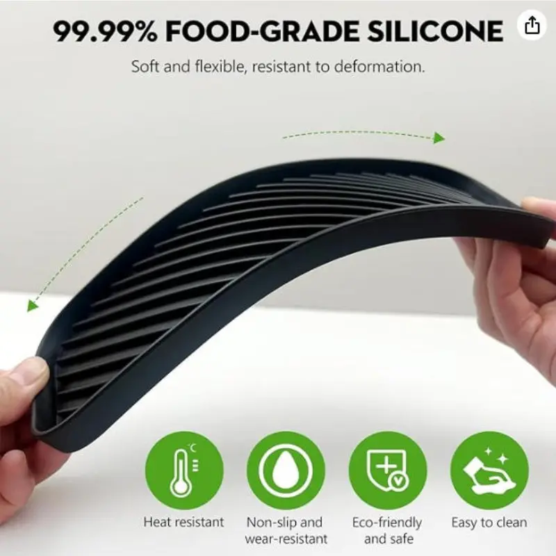 Minimalist Silicone Bathroom Tray, Easy to Clean, Space-Saving, Reusable, Elegant and Practical, No Assembly Needed, Perfect Gift