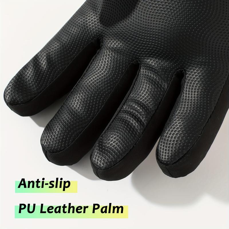 Ski gloves for women, warm and insulated, touchscreen compatible, waterproof, suitable for cycling, outdoor activities, and snow sports; also available for men, windproof, and with thickened fleece lining for winter use. Ski gloves for women, warm and insulated, touchscreen compatible, waterproof, suitable for cycling, outdoor activities, and snow sports; also available for men, windproof, and with thickened fleece lining for winter use.