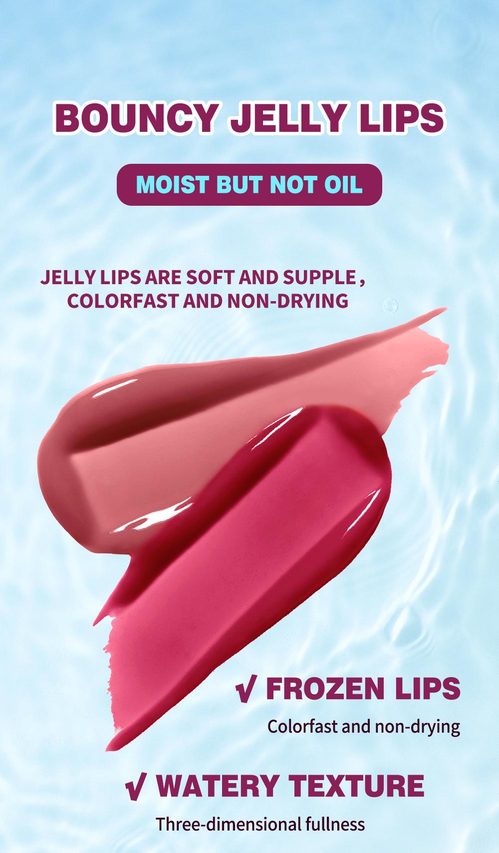 Hydrating Mirror Gloss Lipstick, Long-Lasting Moisture, Non-Greasy, Dewy Finish, Available in 8 Colors, Formaldehyde-Free, Single Item