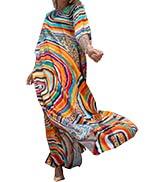 Kaftan Dresses for Women Plus Size Bathing Suit Cover up Vneck Batwing Dress Loose fit Moroccan Caftan mumu Dresses Kaftan Dresses for Women Plus Size Bathing Suit Cover up Vneck Batwing Dress Loose fit Moroccan Caftan mumu Dresses