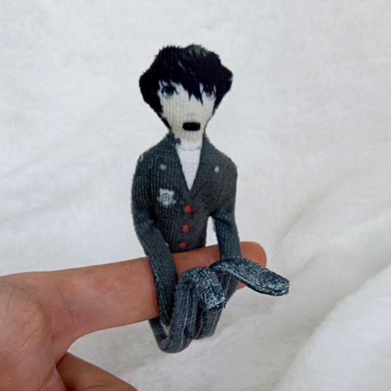 Anime Amamiya Ren Akechi Goro Ryuji Sakamoto Anne Takamaki Yusuke Kitagawa Cosplay Doll Joint Mobility Plush Accessory