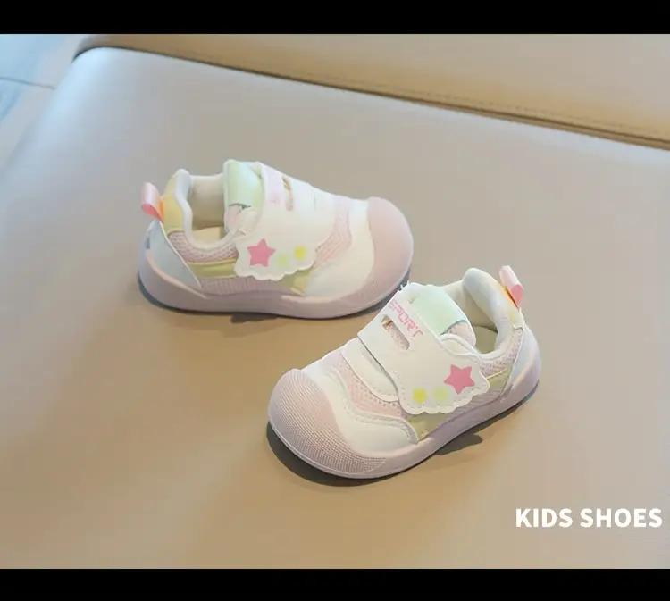 NewNewBaby First Walkers Non-Slip Shoes |             Soft Sole Toddler Sneakers for Boys & Girls,Cute Cartoon Beige/Pastel Shoes - Breathable, Cushioned, - Lightweight Toddler Trainers for Little Walkers