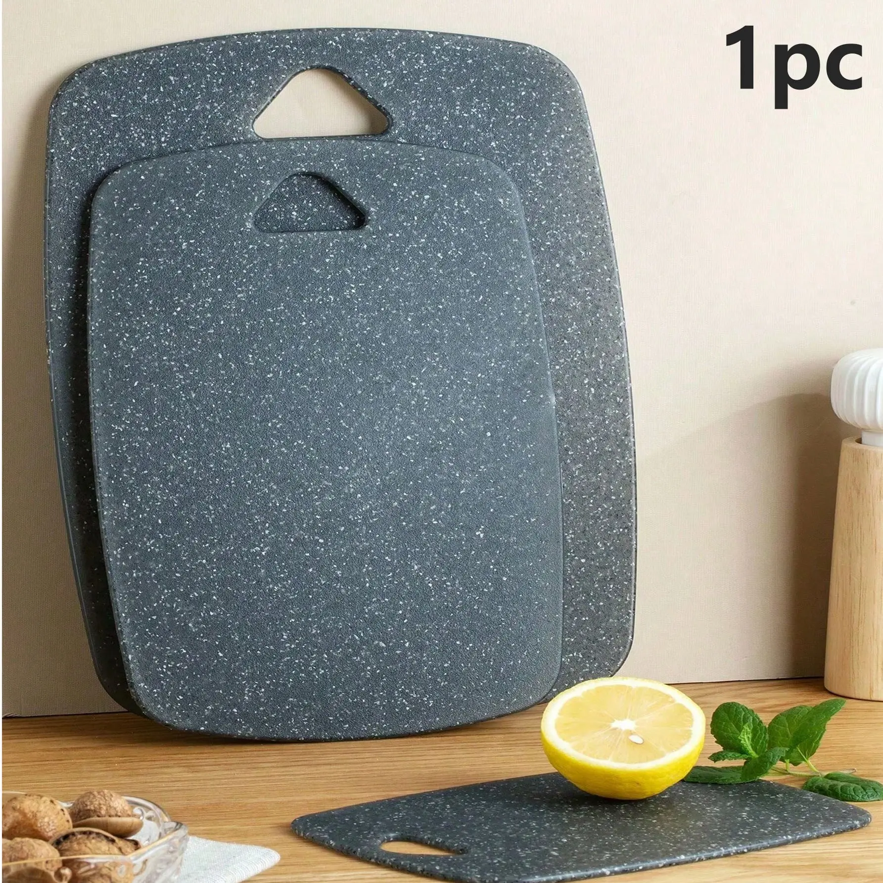 Thick Cutting Board Set, Meat Chopping Board, Kitchen Prep Board, Raw and Cooked Food Separator, Plastic Fruit Board, Kitchen Essentials, Cutting Boards Non Toxic, Durable Cutting Board