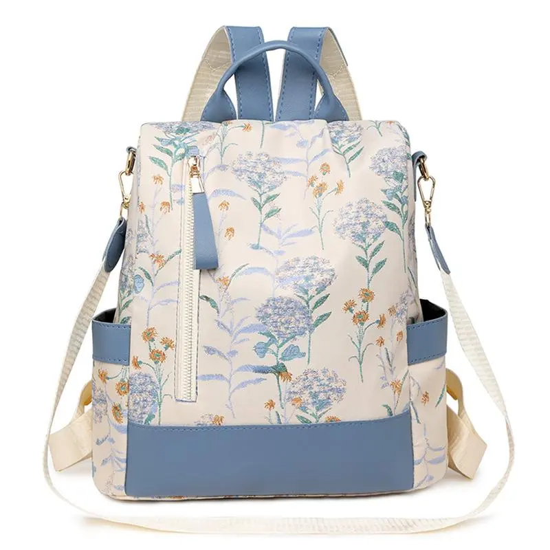 Women's New Anti-Theft Multi-Functional Convertible Backpack, Stylish Top Handle Shoulder Daypack for Work Commute, Shopping, Outdoor Outings, Campus and Daily Use,Adjustable Padded Straps, Secure Zipper Closure, Lightweight Versatile Everyday Carry Bag