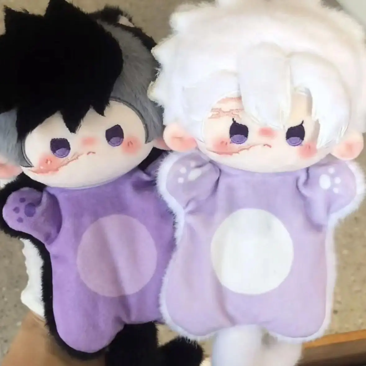 2026 New hot item DemonSlayer anime peripherals Shinazugawa Genya Shinazugawa Sanemi 16cm bean bag body cotton doll plush doll friend gift