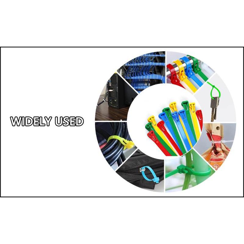 100pcs Reusable Colored Zip Ties – Heavy Duty Cable Ties, 50 Lbs Tensile Strength, Self-Locking, Premium Nylon for Indoor & Outdoor Use, Multipurpose Cable Management. 100pcs Reusable Colored Zip Ties – Heavy Duty Cable Ties, 50 Lbs Tensile Strength, Self-Locking, Premium Nylon for Indoor & Outdoor Use, Multipurpose Cable Management.