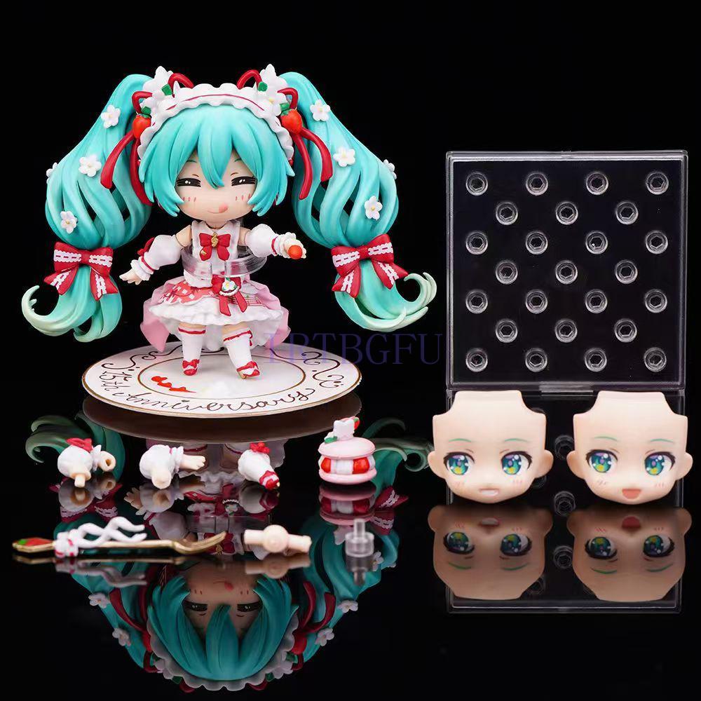 10cm GSC Vocaloid Hatsune Miku 1939 15th Anniversary Ver Q clay Japanese Anime PVC Action Figure Toy Game Collectible Model Doll