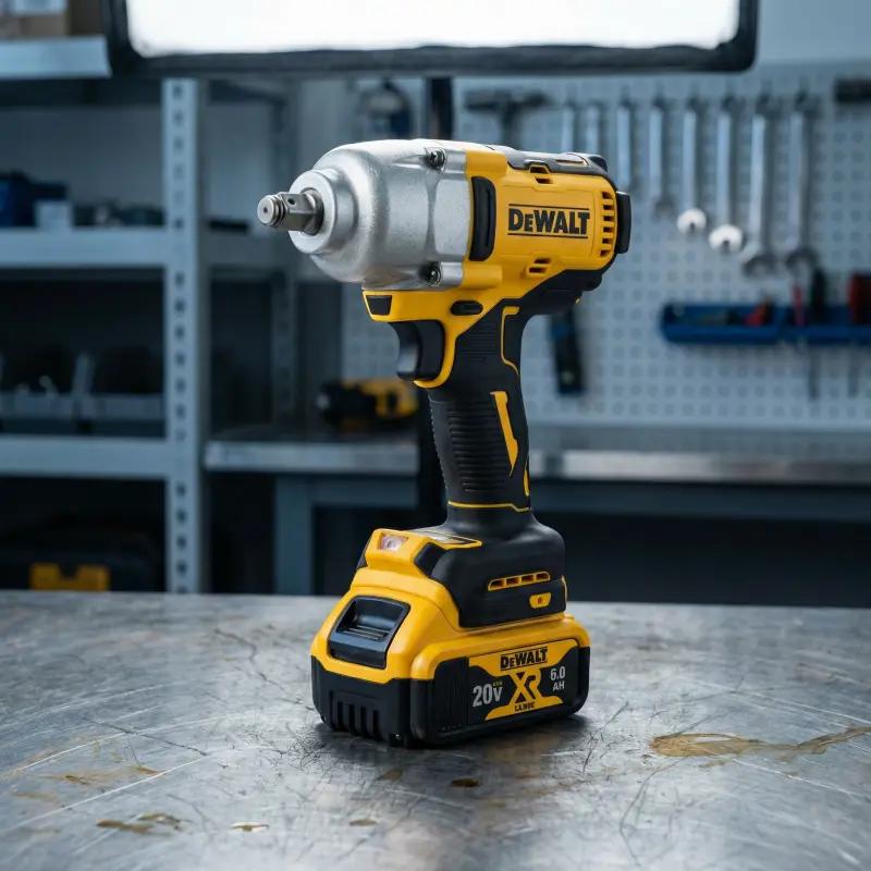 DEWALT DCF900 1396N.M Impact Wrench 1/2" Inch High Torque Hog Ring Anvil 10.8V~18V Brushless Cordless Power Tool with Lithium Battery & Tool Bag