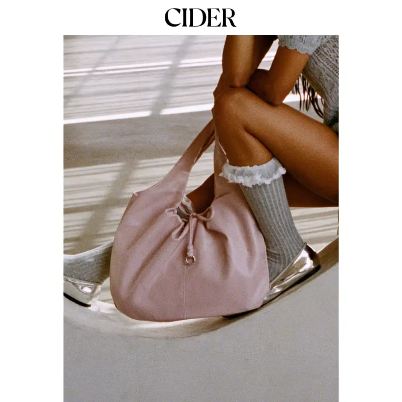 Cider PLEATED TOTE BAG