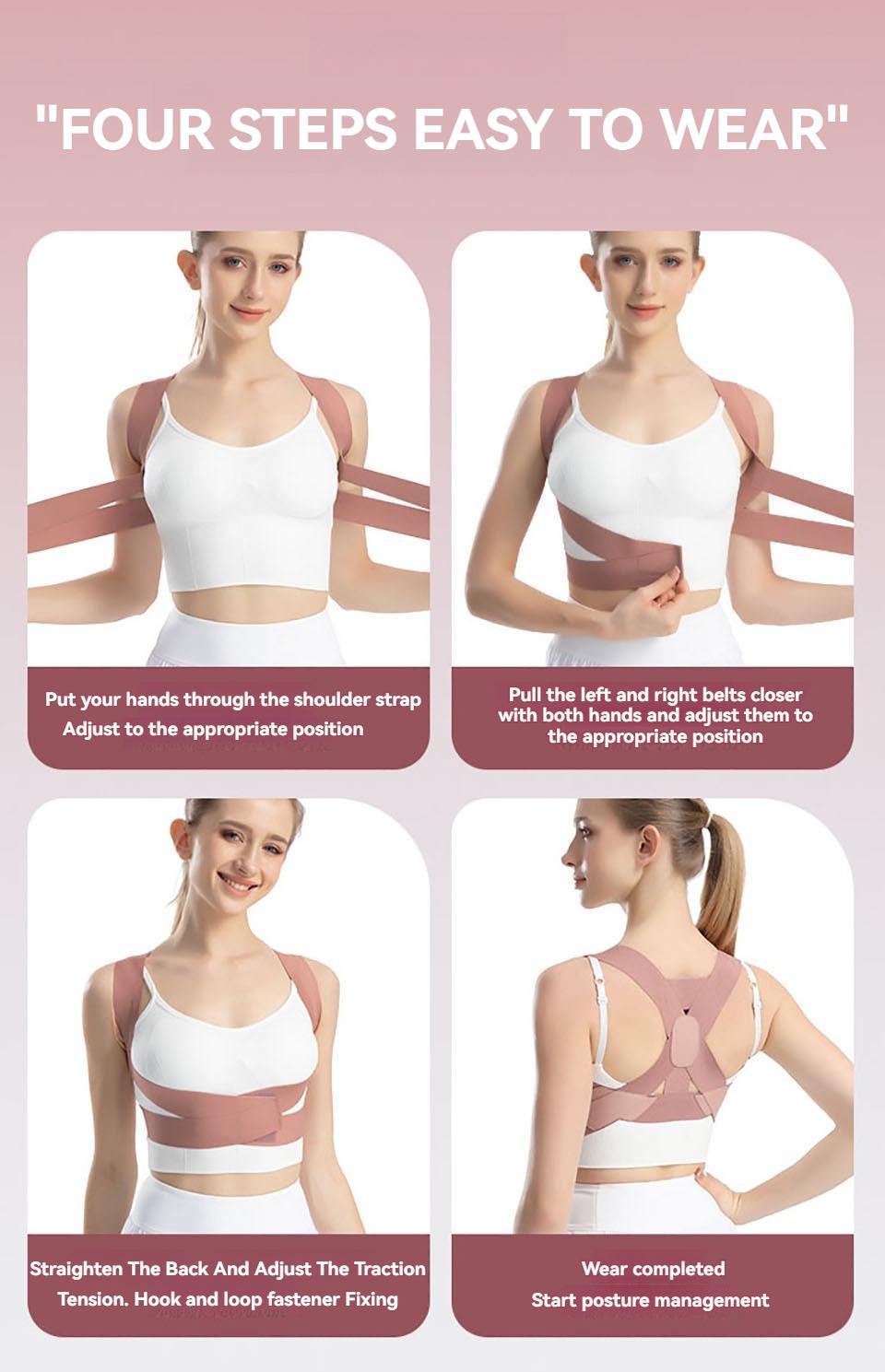 Adult Hunchback Corrector Invisible Back Straightening Stretching Straight Back Open Shoulder Lumbar Correction Belt Adult Hunchback Corrector Invisible Back Straightening Stretching Straight Back Open Shoulder Lumbar Correction Belt