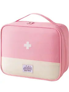 Multi-Size First Aid Kit, Portable Mini Medicine Storage Bag, Emergency Medical Pack Organizer, Emergency Relief Bag for Home, Office, Camping, Outdoor Activities