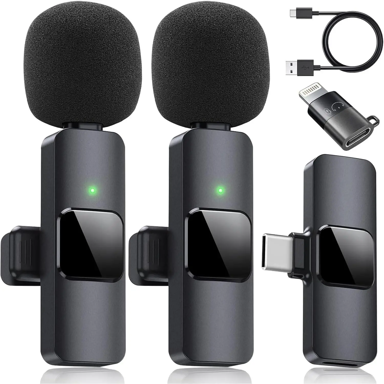 Lavalier Microphone for , iPad -  for Video Conferencing, Recording, and Live Streaming