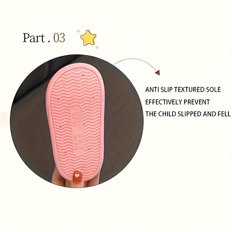 Kids' Cute Dinosaur & Rabbit Slippers - Fashionable Cartoon PVC Sandals for Boys and Girls, Lightweight & Comfortable, Ideal for Beach, Home, Travel, and Outdoor Play, Outdoor Slippers |     Playful Footwear |     Flexible Footwea