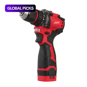 JAVN 16V Brushless Cordless High Torque Mini Drill, Self-locking Chuck, Electric Screwdriver, Electric drill, 23+1 Torque Settings, 2-Speeds, 50N.m/37Ft.lbs, Power Tools, Lightweight Cordless Drill, A gift for man #GLOBAL PICKS