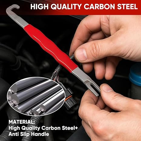 Automobile electrical terminal connector disconnector tool, plug connector disconnection tool, automotive universal electrical tools