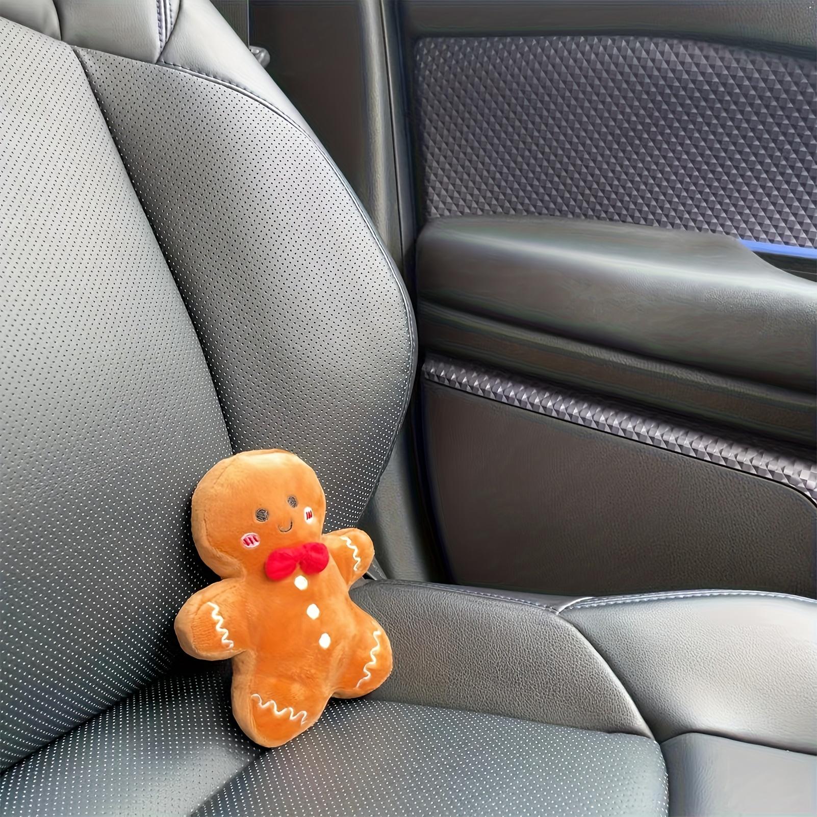 Ultra Soft Gingerbread Man Plush Toy - Cute Christmas Pillow Cushion, Lightweight Holiday Decoration & Perfect Xmas Gift