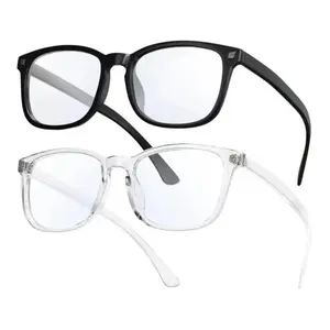 Blue Light Blocking Glasses - Anti-UV, Anti-Glare Computer Eyewear for Gaming, Office Work - Lightweight, Trendy, Portable Eye Protection for Daily Use