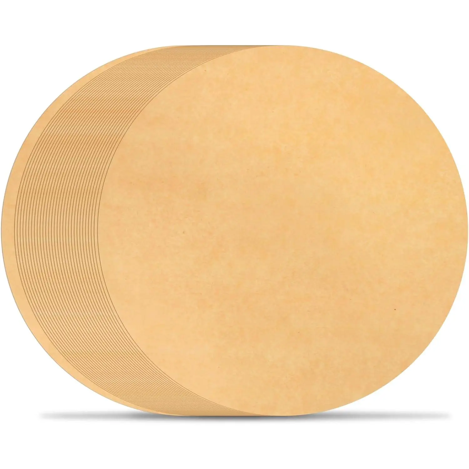 8 Inch  Paper Rounds, Non Stick  Paper Sheets for Baking, Pre-cut Round  Paper for Cake Pan, Tortilla Press, Quesadilla Maker, Springform Pan and (Set of 100)