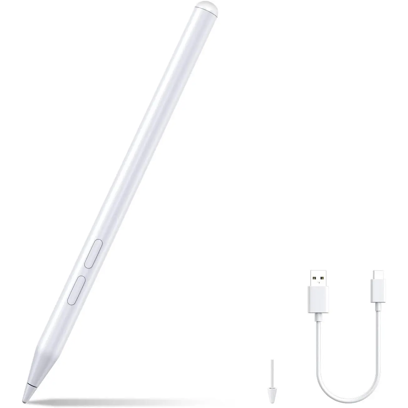 Stylus Pen for Surface - 4096 , Eraser & Right-Click, Palm Rejection, Rechargeable, Compatible with  Surface Pro 11-3rd, Laptop/Book/Go 1-6, //KoBo