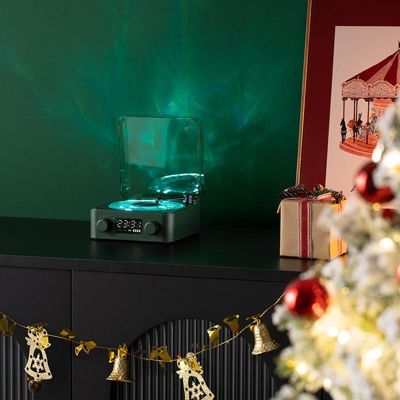 Wireless Speaker, Multifunctional Desktop Speaker with USB Port & AUX Input, White Noise USB Rechargeable Speaker with Environment Light Adjustment Modes, Audio, LED Display Clock Wireless Speaker, Multifunctional Desktop Speaker with USB Port & AUX Input, White Noise USB Rechargeable Speaker with Environment Light Adjustment Modes, Audio, LED Display Clock