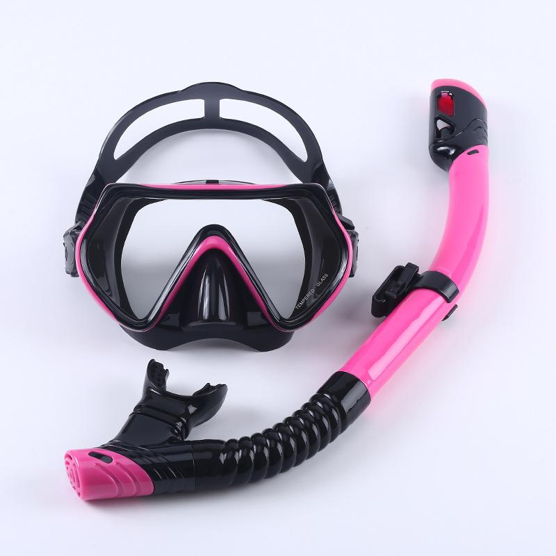 Tempered Glass Dive Mask Adult Snorkeling Set – Anti-Fog Panoramic View Scuba Diving Gear for Men Women #Snorkeling #SummerVibes #BeachDay #TikTokMadeMeBuyIt
