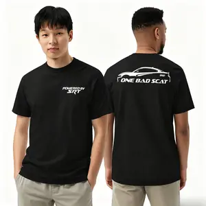 Powered by SRT Graphic Tee Dodge Performance Streetwear Shirt American Muscle Car 100% Cotton Gift for SRT Fans Mopar Enthusiasts Car Lovers Unisex Casual Summer Automotive Fashion Tee