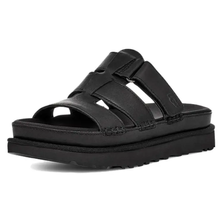 UGG Goldenstar Platform Slide Black (Women's) 1154652-BLK