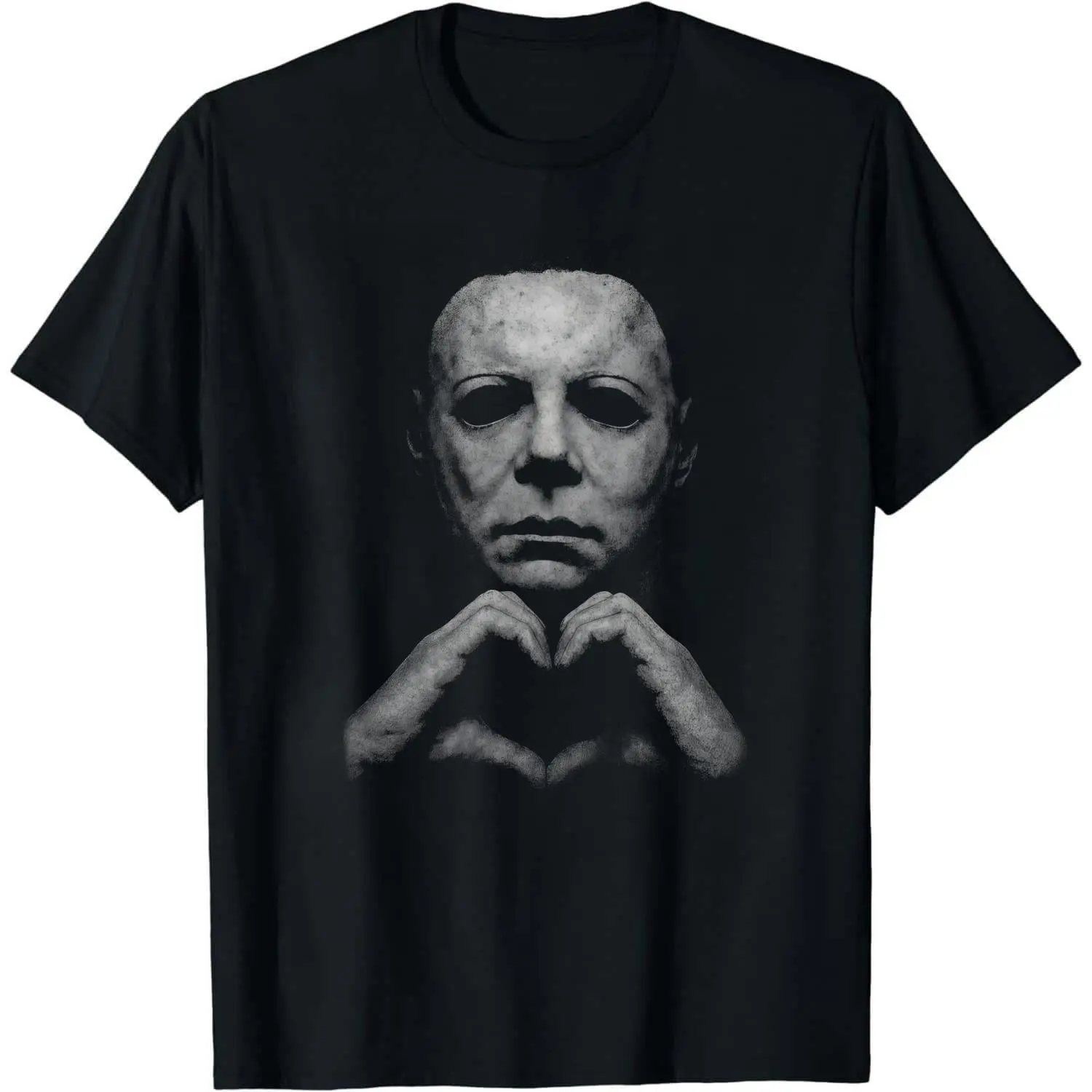 Michael Myers Heart Shirt, Horror Movie Tee, Hoodie and Sweatshirt for autumn and winter,Halloween Gift, Slashers Tshirt, Retro Graphic, Spooky Season, Unisex T-shirt
