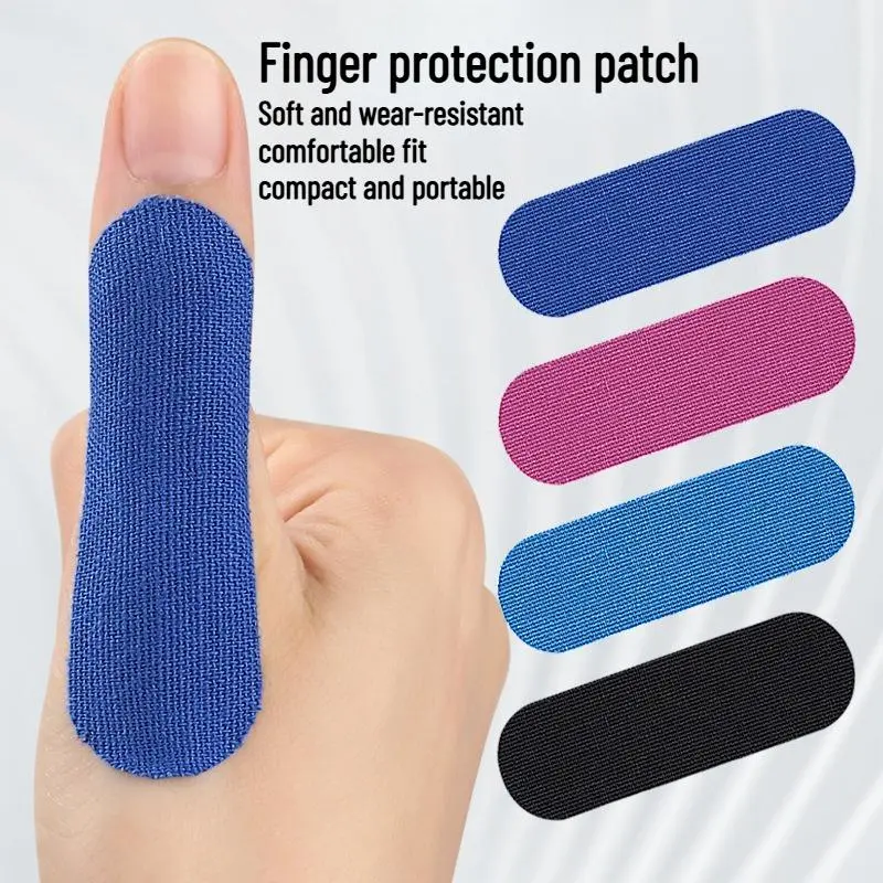 Multi-Color Anti-Slip Bowling Finger Tape – Breathable Elastic Protective Finger Sleeves for Bowlers, Sports Grip Tape for Thumb & Finger Joint Support, Waterproof Athletic Tape for Outdoor & Indoor Activities