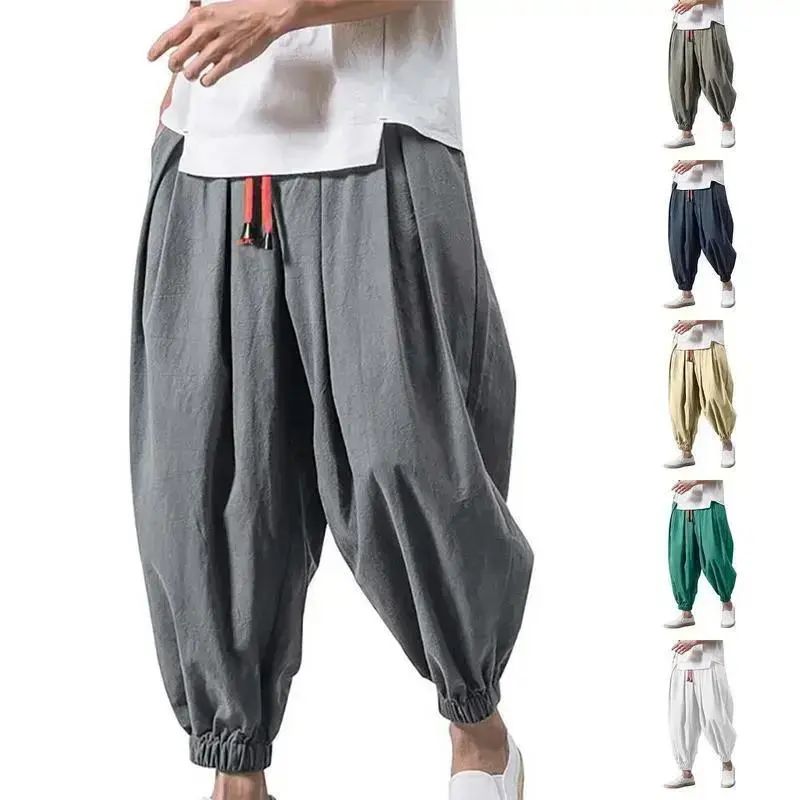 Women's Baggy Harem Sweatpants - Japanese Harajuku Hiphop Streetwear, Oversized Wide Leg Casual Menswear Bottoms