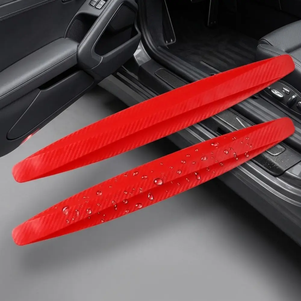 Car Edge Protection Strip, High-Adhesive Waterproof Anti-Scratch Tape for SUV Truck Van Door Bumper Corner Guard, Easy Install Vehicle Body Side Molding Trim to Prevent Dings Scratches Damage