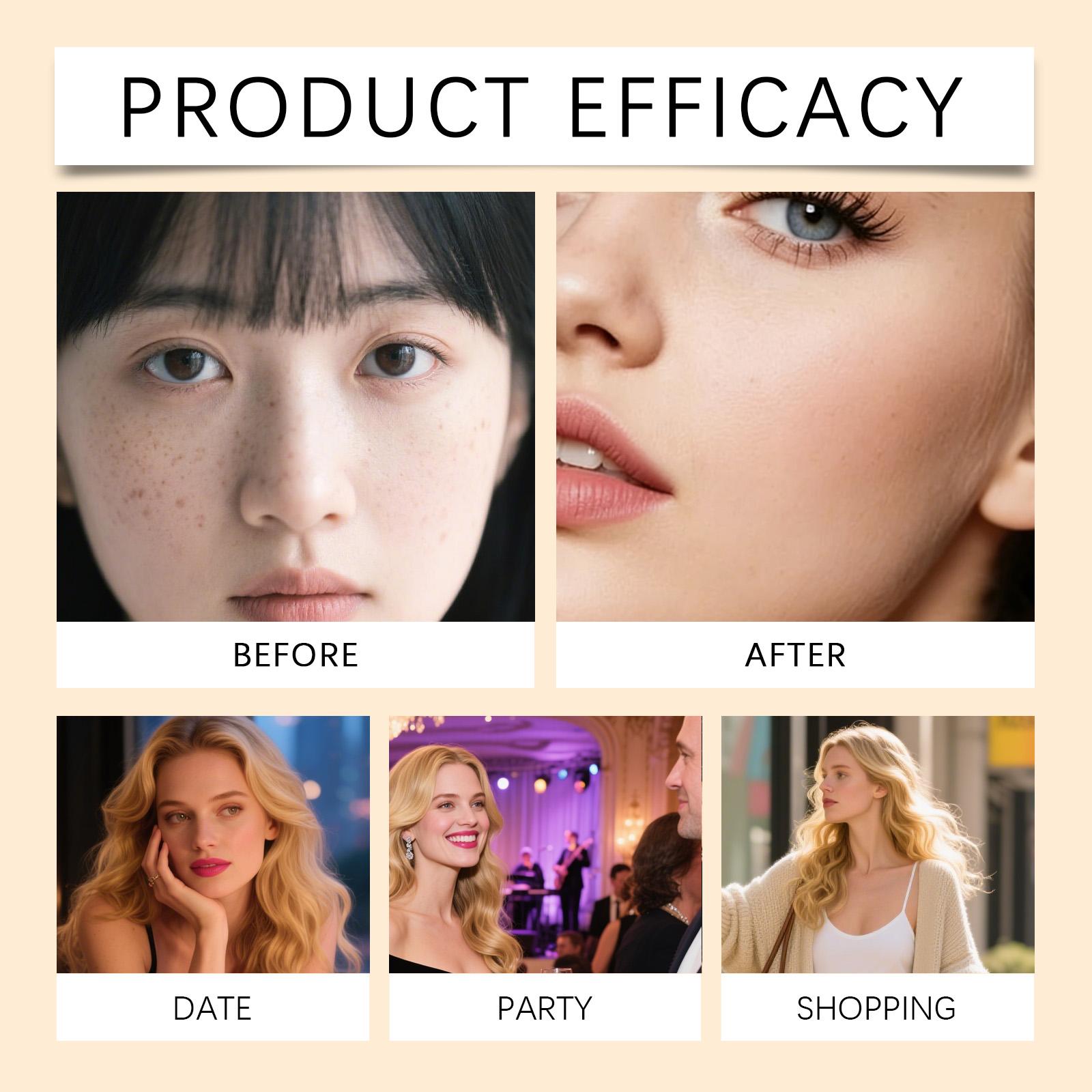 Medium Tone Soft Mist Gradient Concealer, Natural Lightweight Long-Lasting Coverage, Perfect for Daily Use, Ideal for All Skin Types