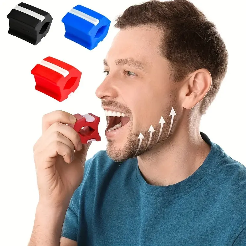 Jawline Trainer Cheekbone Double Chin Reducer, Neck Jaw Exerciser, Dewlap Slim Face Training Balls, Portable Fitness Equipment