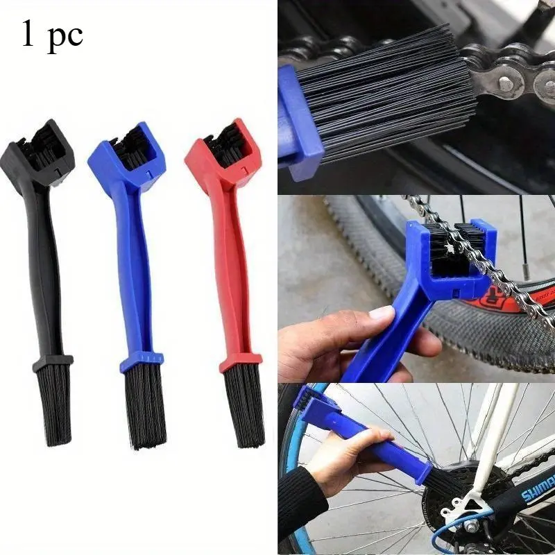 Motorcycle Chain Brush Cleaner Plastic Bicycle/Moto Brush Clean Chain Cleaner Outdoor Scrubber Road Care Tools Motorcycle Parts