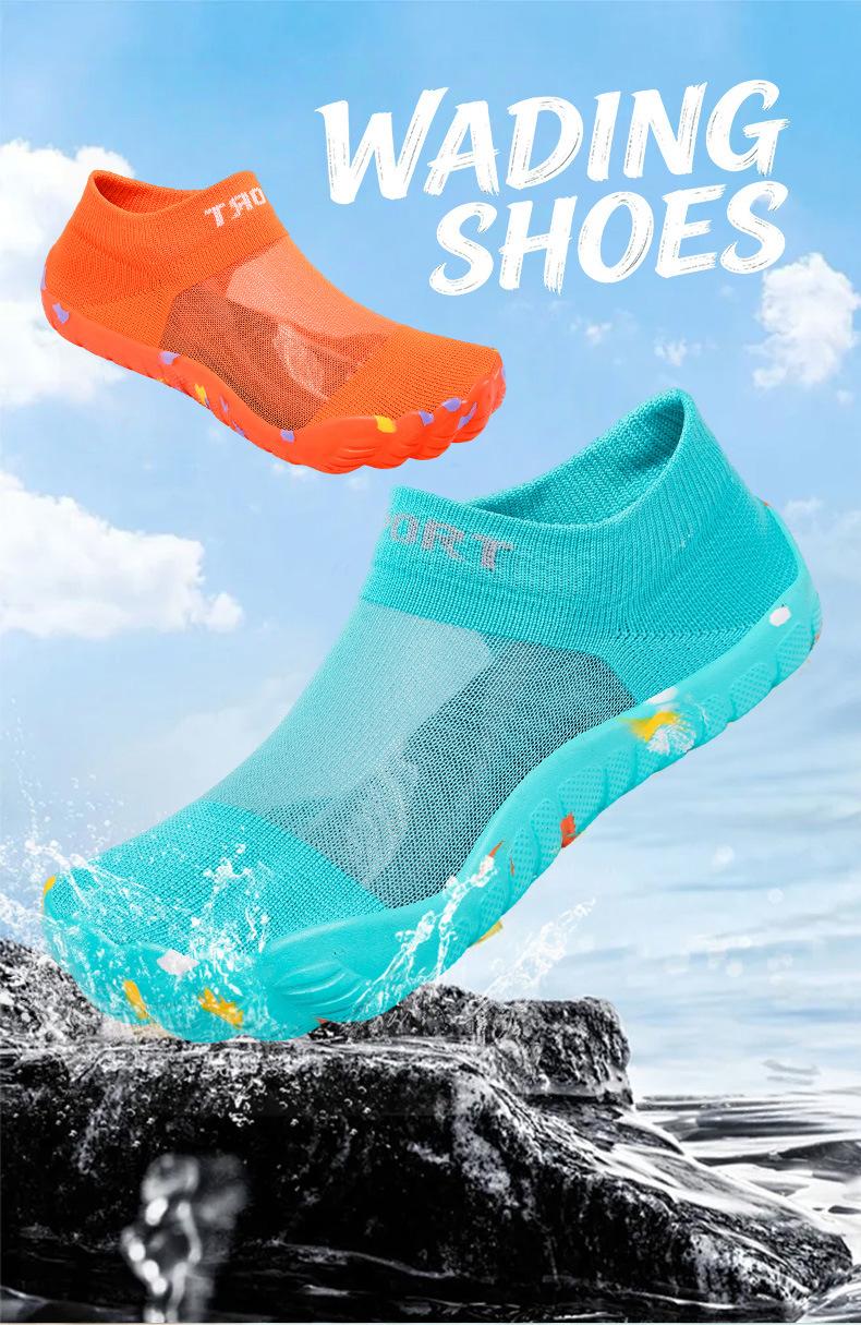 Women's Wide Toe Barefoot Water Shoes| Breathable Mesh Non-Slip Minimalist Design, All-Season Comfort for Outdoor Activities