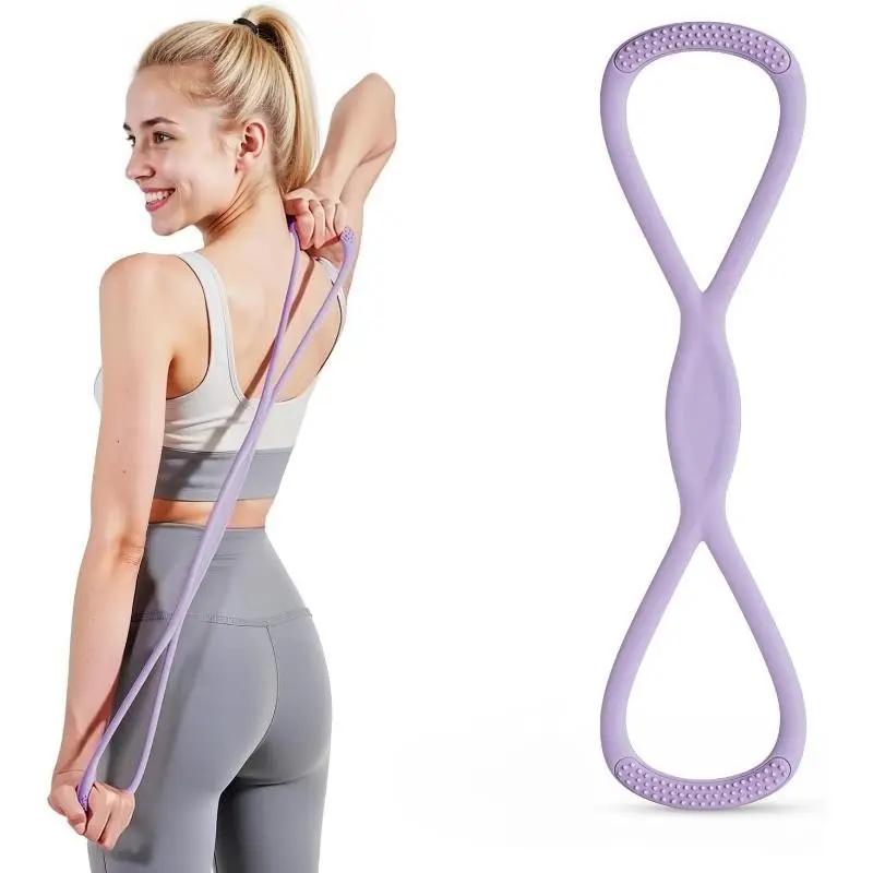 Unisex Fitness Resistance Bands, Non-Slip Handles, Ideal for Home Workout, Yoga, Physical Therapy, Versatile Exercise Equipment