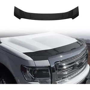 TPE Hood Deflector Protector, Compatible with 2009-2014 Ford F-150 F150, Car Exterior Accessory Bug Shield Replacement