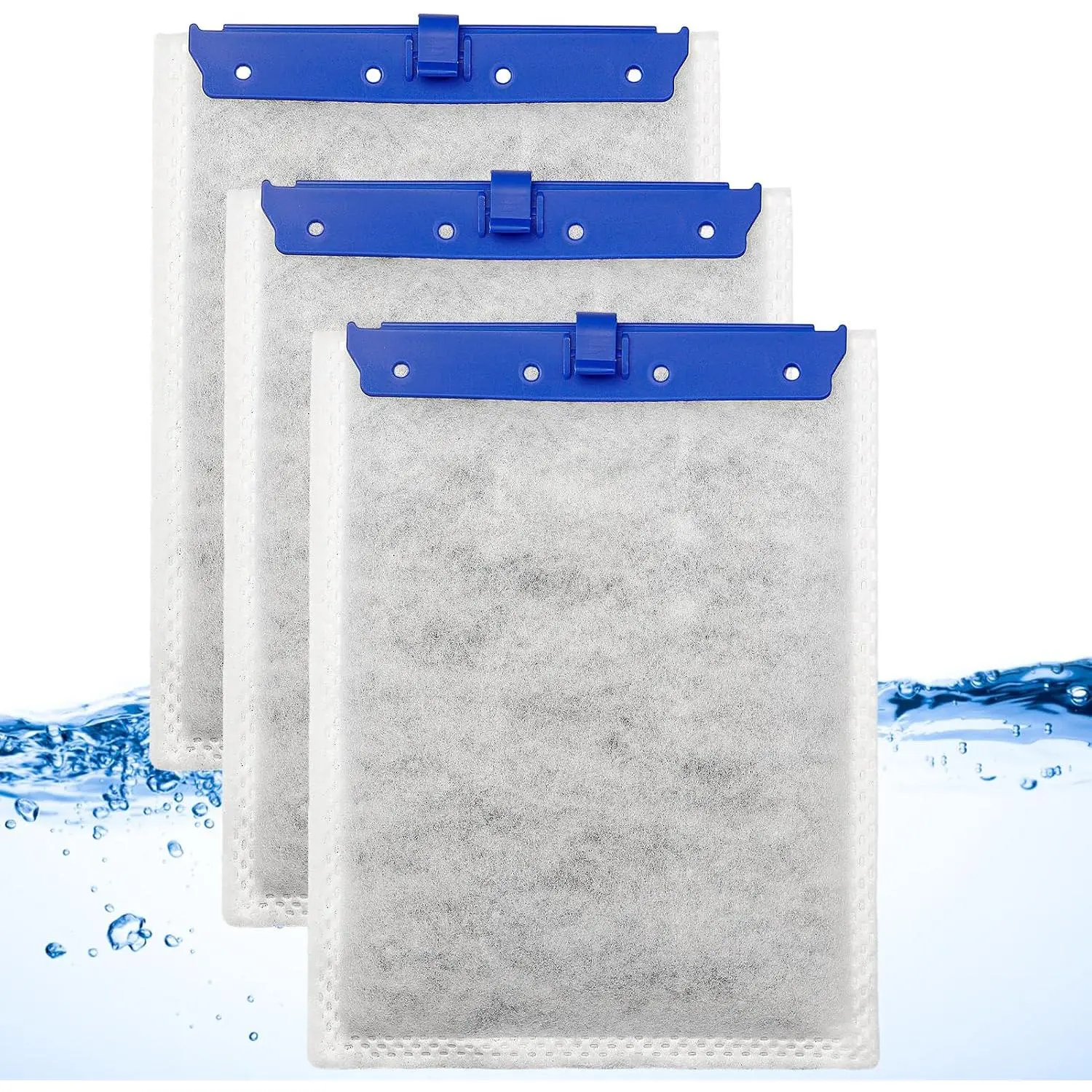 3-Pack Large Filter Cartridges for   Bio-Bag Filters, Large Aquarium  Filter  for  20i, 40i, IQ20/30/45/60, PF20/30/40/60 Power Filters