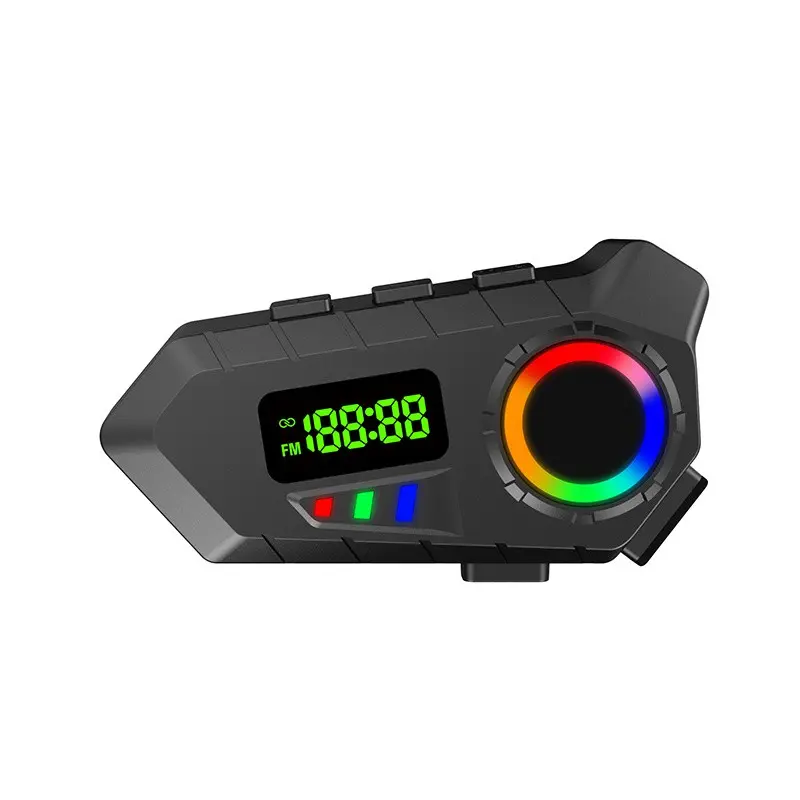 Smart 5.4 Portable Headset with Fm Radio, LED Display, Long-Lasting Battery, One-Touch Voice Assistant, Waterproof Functionality, Model Y30a