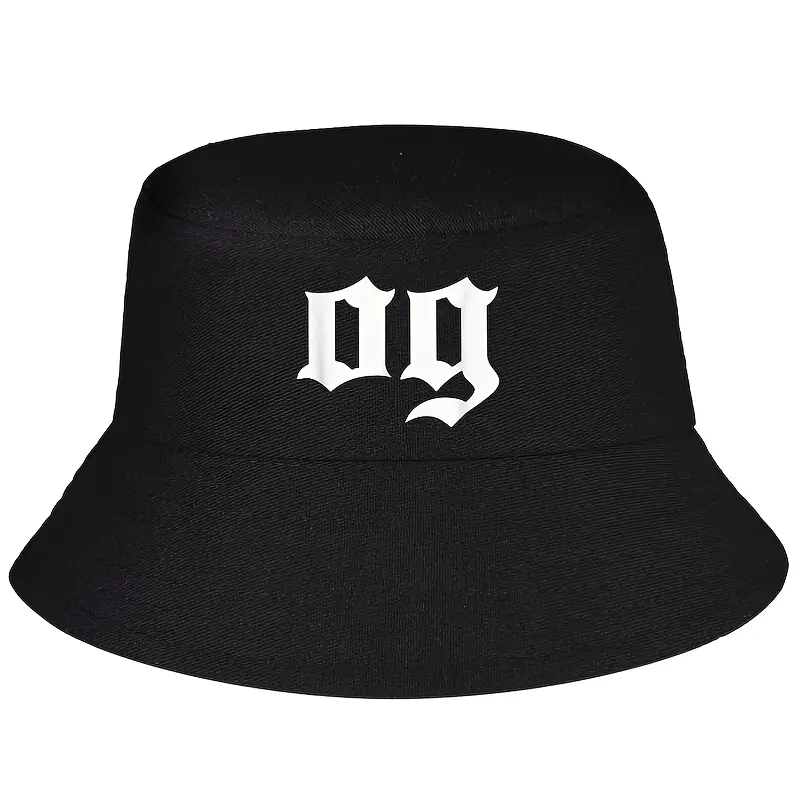 OG The Original Gangster - Cool Old School Hip Hop Badass Bucket Hat Couple Women Casual Bucket Hat