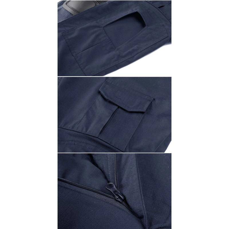 Men's Camo Tactical Cargo Pants With Knee Pads|   G2 Frogg Trousers For Hiking Camping Training