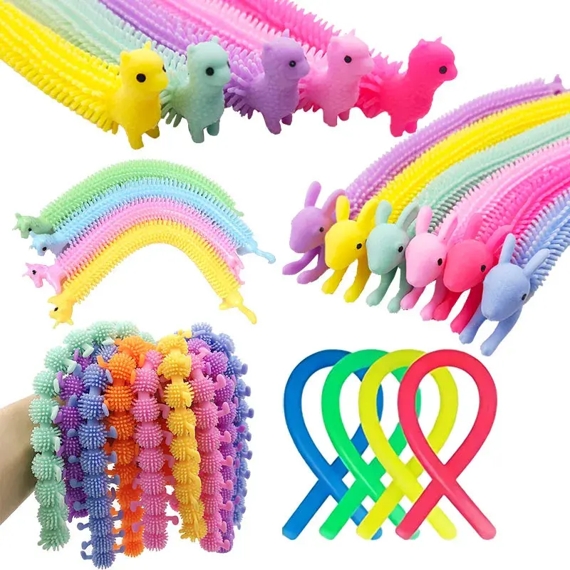 Squishy Caterpillar Unicorn Toy: Stress Relief Fidget Toy for Kids & Adults, Autism Sensory Toy, Adorable Plush Gift