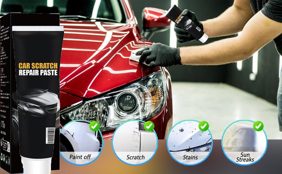 5 Seconds Car Scratch Repair Paste, Car Scratch Repair Wax,Car Scratch Remover for Vehicles, Fix Car Scratch Car Paint Repair Scratch Removal, Car Paint Scratch Repair Polishing Wax Kit