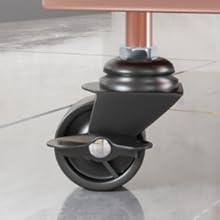 Esthetician Cart with Wheels Utility Salon Rolling Trolley, Mobile Storage Organizer for Beauty Spa Cosmetology Massage, Tattoo Manicure Facial Tool Holder Station