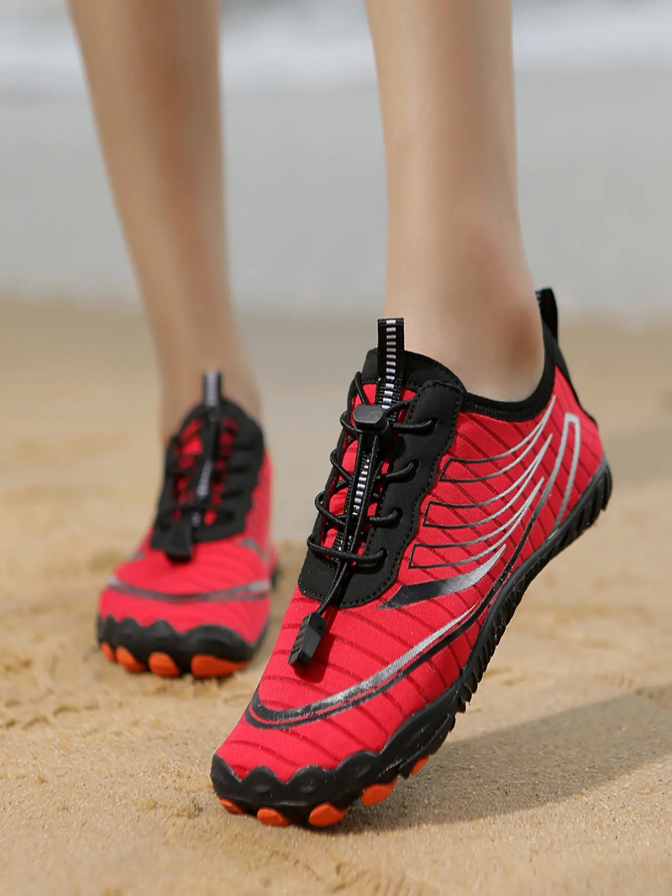 Women Quick Dry Water Shoes Breathable Barefoot Swim Beach Shoes Non Slip Outdoor Snorkeling Surfing Aqua Sneakers